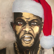 Scattered Santa